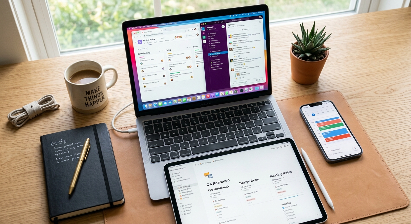 Mest brugte apps til produktivitet: få mere gjort hver dag