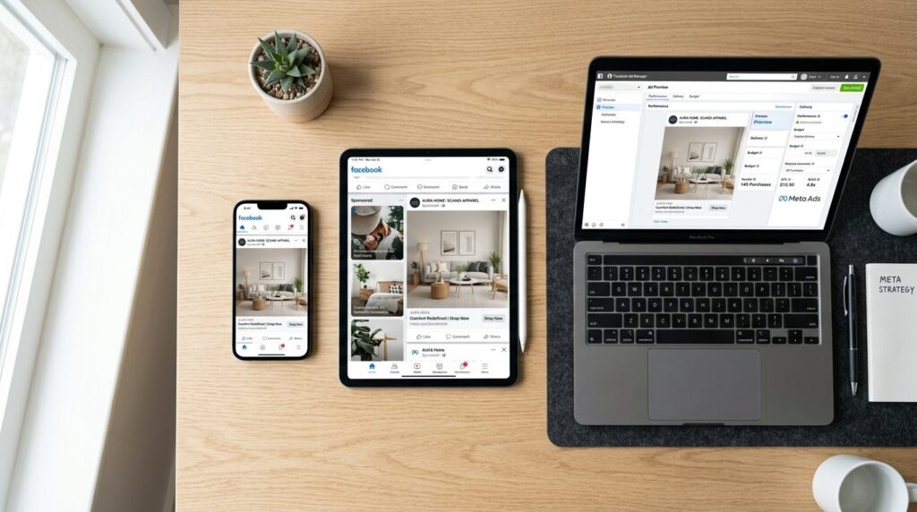 High-quality stock photograph, 16:9 ratio: Flat lay of multi