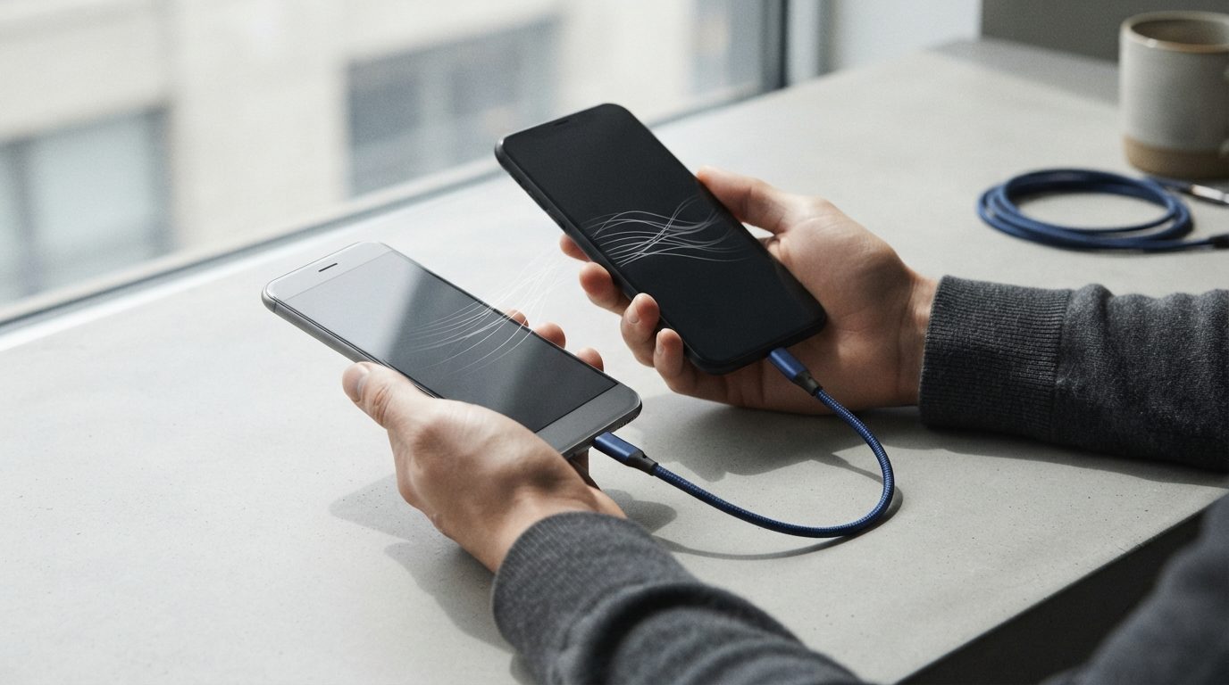 Illustration til guiden: Flyt til ny telefon uden at miste billeder, beskeder og apps